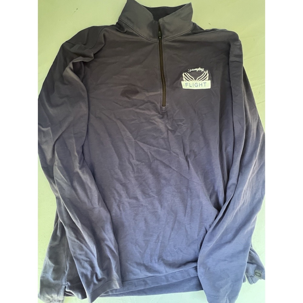 Ogio Yuengling Flight Pullover Zip up Black Large